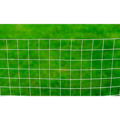vidaXL Grillage pour volière Acier galvanisé 10 x 1 m Argenté