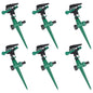 vidaXL Arroseurs à impulsion de jardin 6 pcs