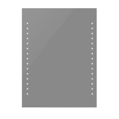 vidaXL Miroir de salle de bain avec lumières LED 60 x 80 cm (L x H)