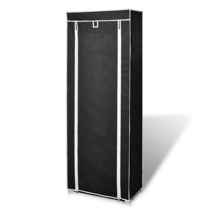 Porte-chaussures étagères 162 x 57 x 29 cm Noir