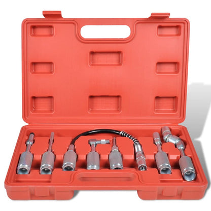 Kit d’adapteur pour pistolet à graisse 7 pièces