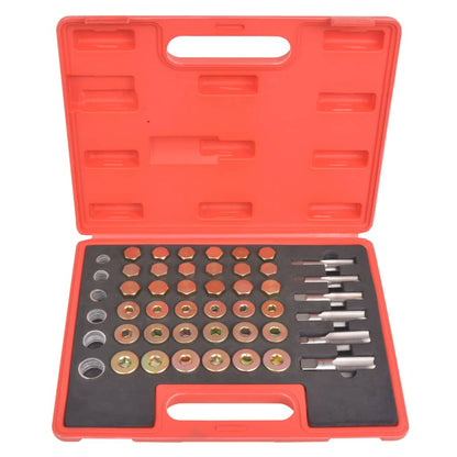 vidaXL Kit de réparation de filetage de bouchon de vidange d'huile
