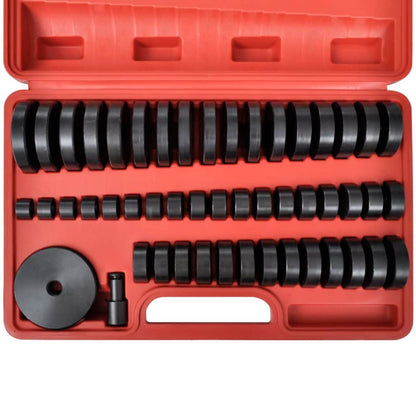 vidaXL Ensemble de palier de coussinet Disques 18 – 65 mm 51 pcs