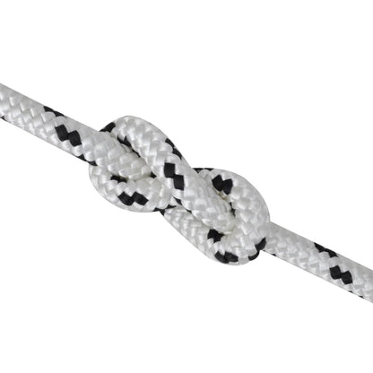 vidaXL Corde de bateau tressée en bobine Polyester 14 mm x 50 m