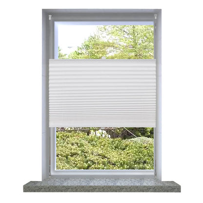 vidaXL Store plissé 60x125 cm Blanc