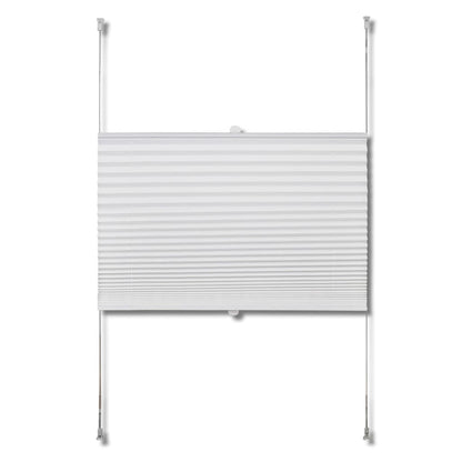 vidaXL Store plissé 100x125 cm Blanc