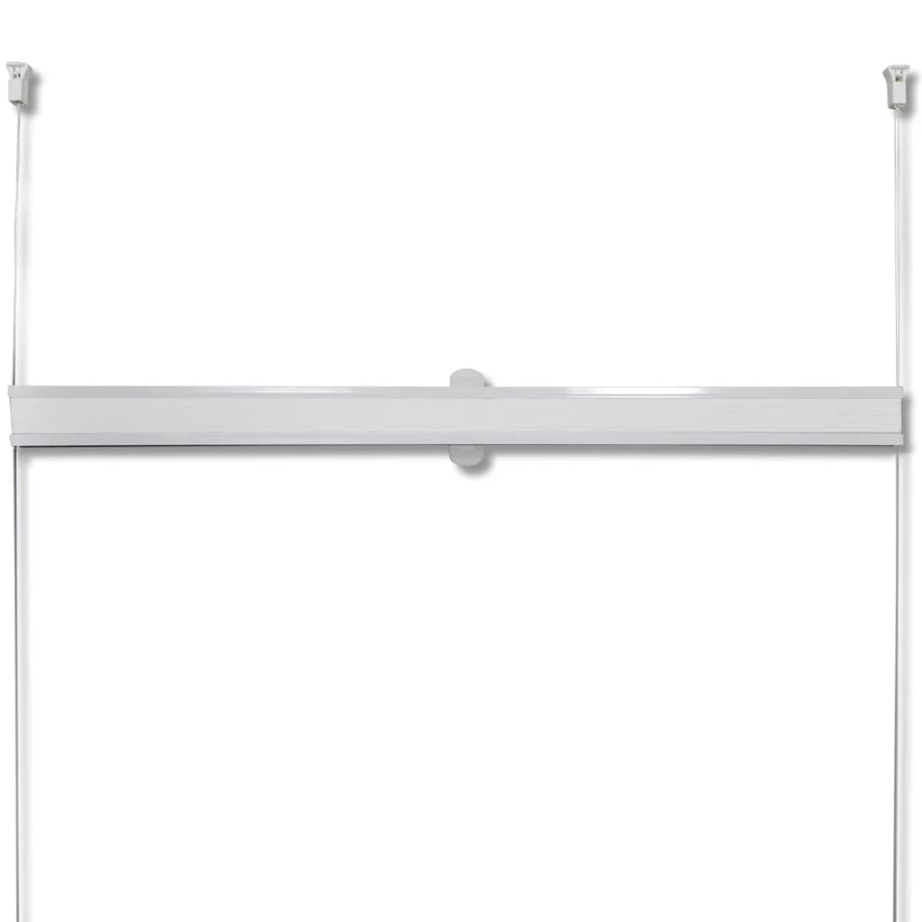 vidaXL Store plissé 100x125 cm Blanc