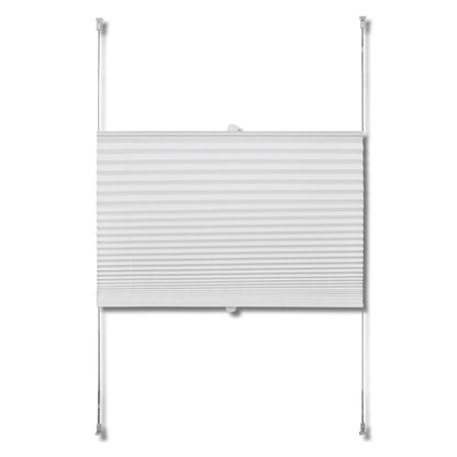vidaXL Store plissé 100x150 cm Blanc