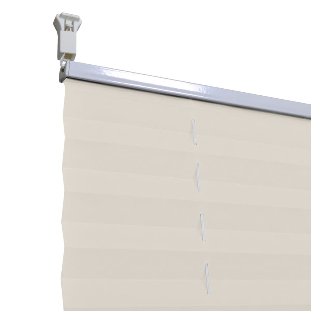 vidaXL Store plissé 70x125 cm Crème
