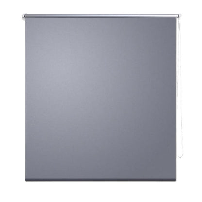 Store enrouleur occultant gris 40 x 100 cm