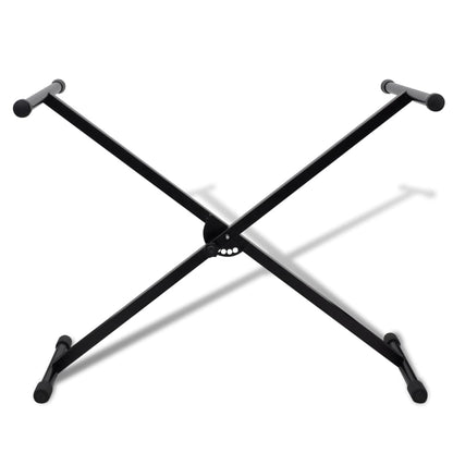 vidaXL Support de clavier réglable avec cadre en X
