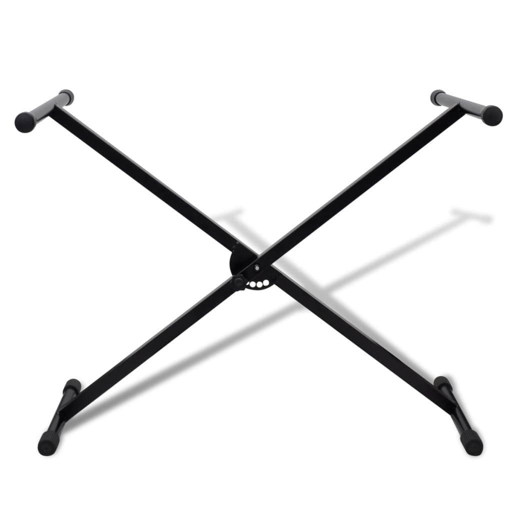 vidaXL Ensemble de tabouret et support réglable de piano