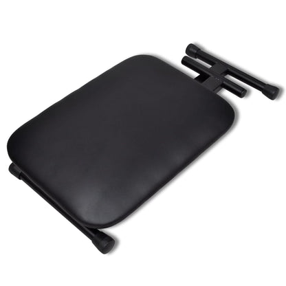 vidaXL Ensemble de tabouret et support réglable de piano