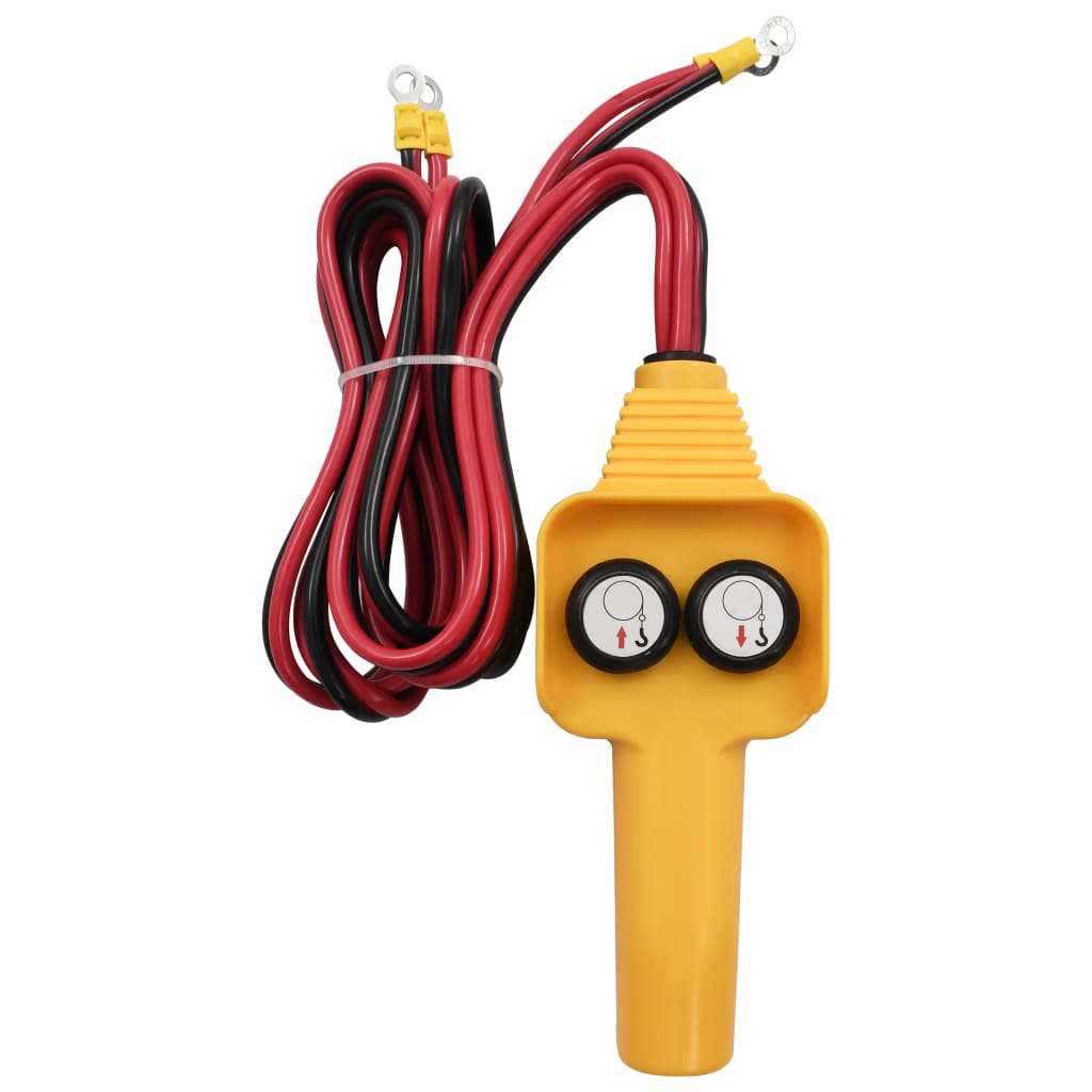 vidaXL Treuil électrique 12 V 907 kg Télécommande filaire