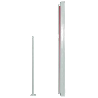 vidaXL Auvent latéral de patio 160x300 cm Rouge