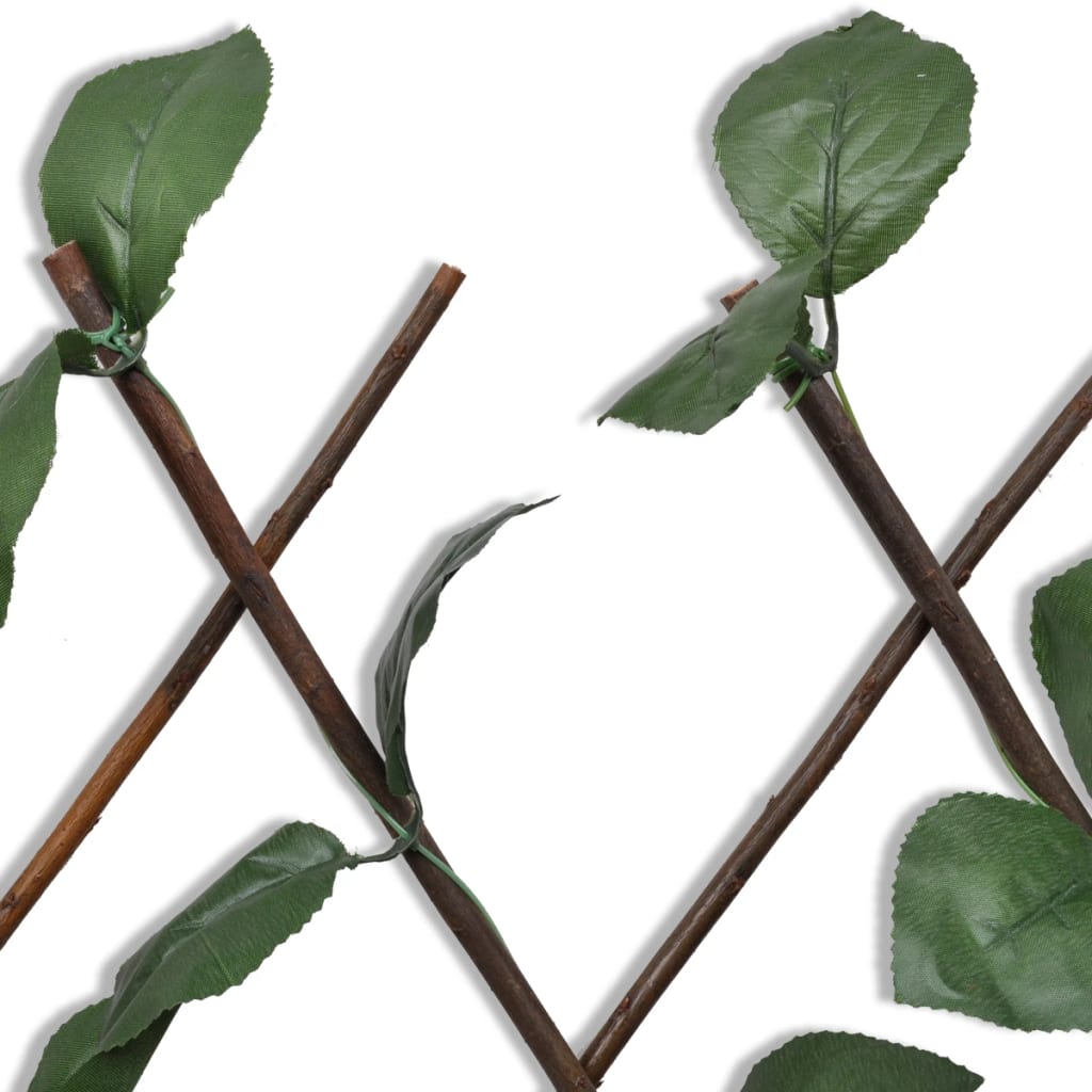 vidaXL Clôture en treillis de saule 5 pcs 180x90 cm