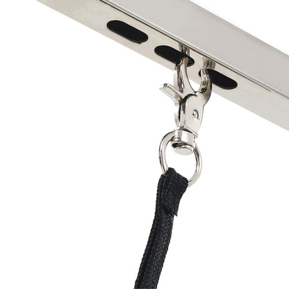 vidaXL Table de Toilettage Ajustable pour Chiens Chats 1 Potence