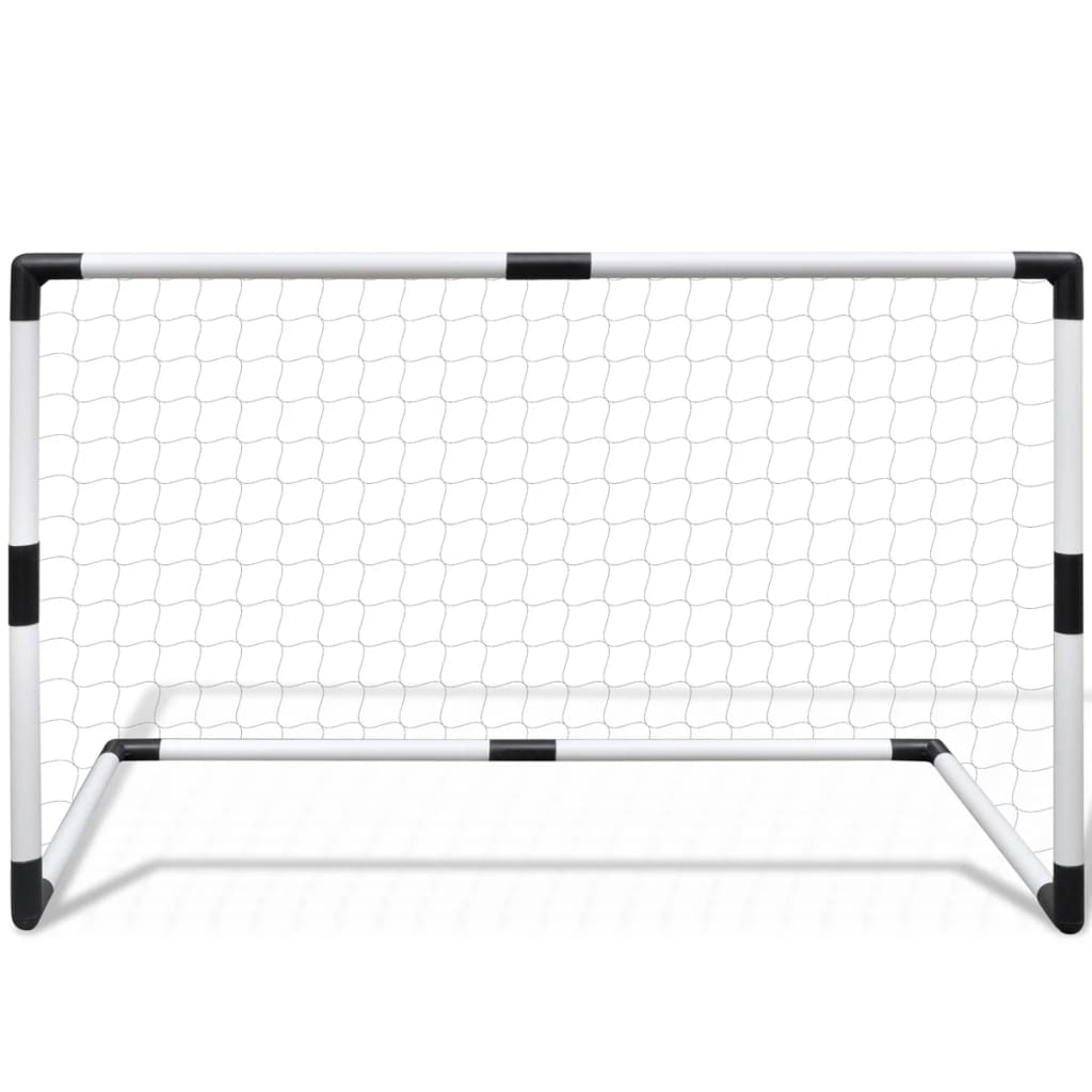 Set de but de football poteau et filet 91,5 x 48 x 61 cm