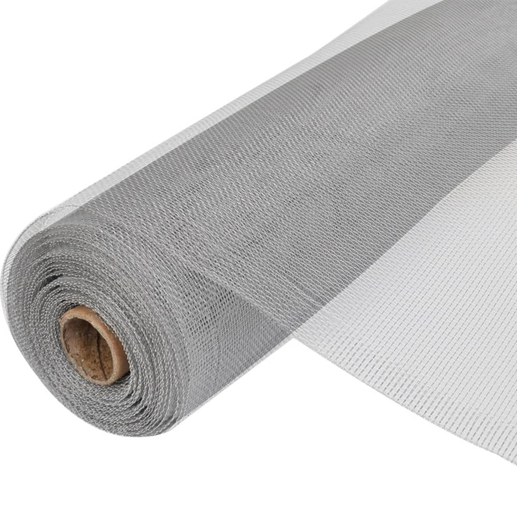 vidaXL Écran en treillis Aluminium 100x500 cm Argenté