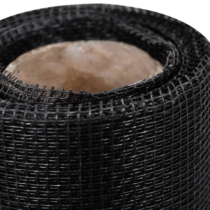 vidaXL Écran en treillis Fibre de verre 100x1000 cm Noir
