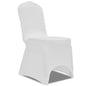 Housse blanche extensible pour chaise 50 pièces