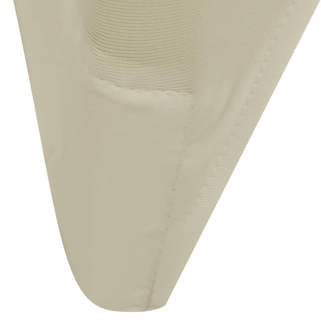 Housse crème extensible pour chaise 6 pièces