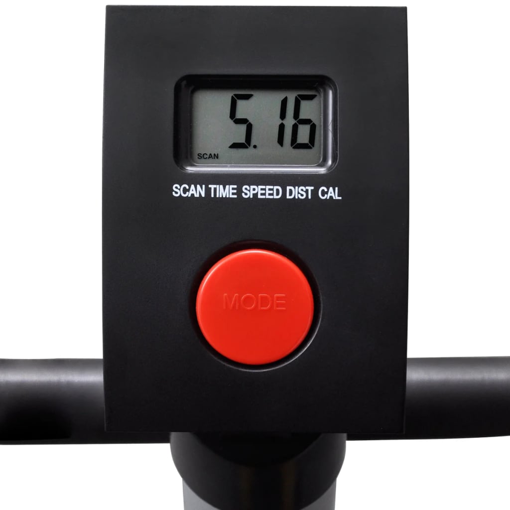 vidaXL Vélo d'appartement avec selle