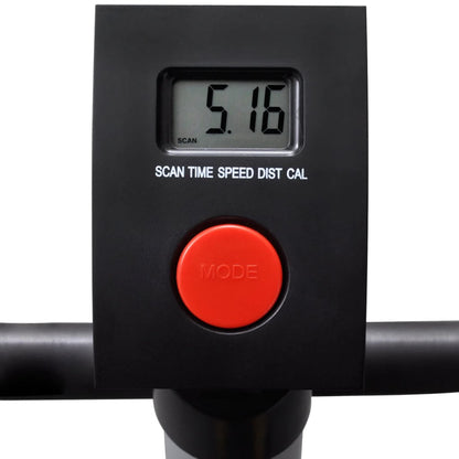 vidaXL Vélo d'appartement avec selle