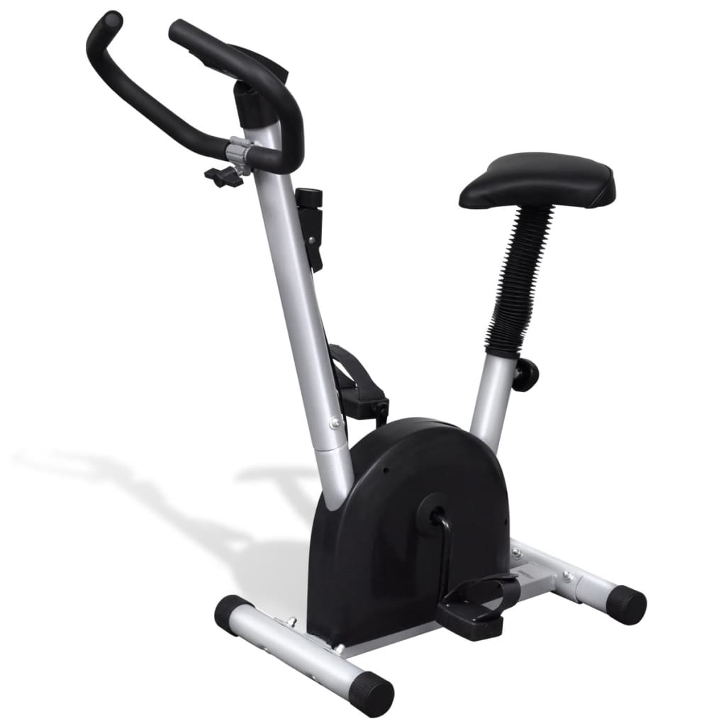 vidaXL Vélo d'appartement avec selle