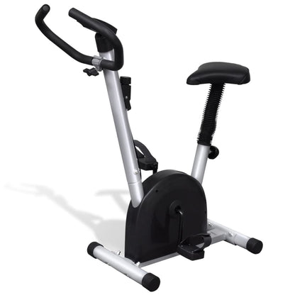 vidaXL Vélo d'appartement avec selle