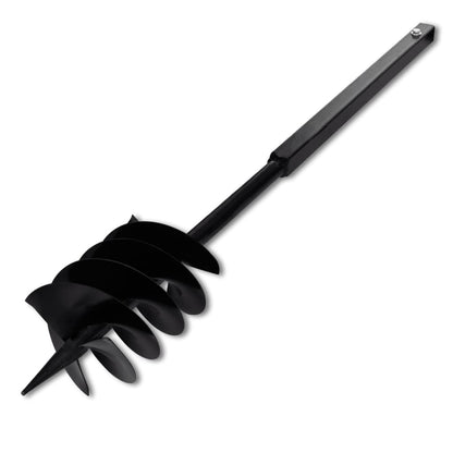 Bêche et tarière manuelle 180 mm avec Rallonge 13 m acier