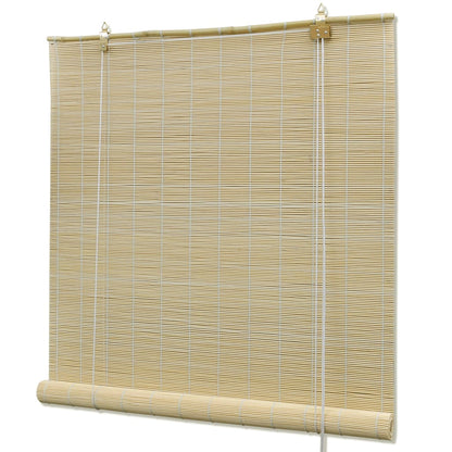 vidaXL Store à rouleau bambou naturel 100x160 cm