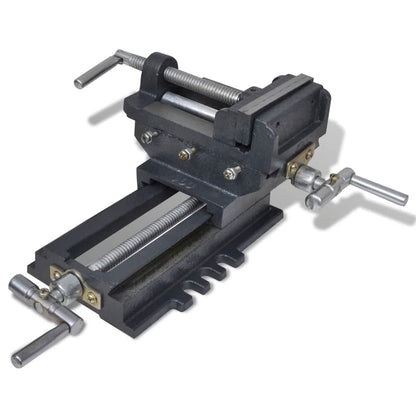vidaXL Étau de perceuse à pression manuelle 78 mm