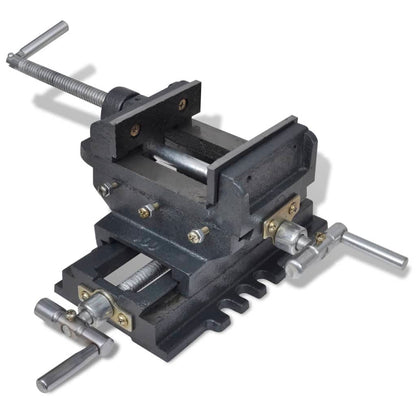 vidaXL Étau de perceuse à pression manuelle 78 mm