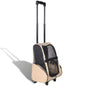 vidaXL Chariot polyvalent pliable pour animaux de compagnie Beige