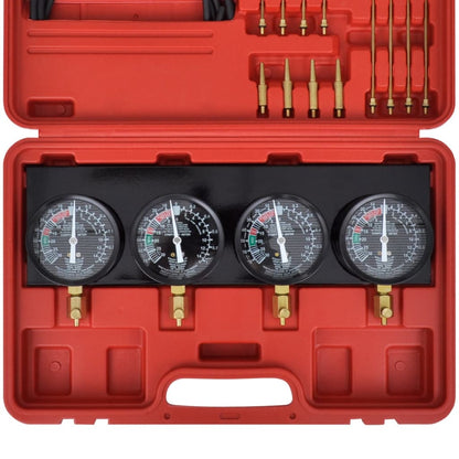 vidaXL Kit d'outils de jauges de synchroniseur de vide de carburateur