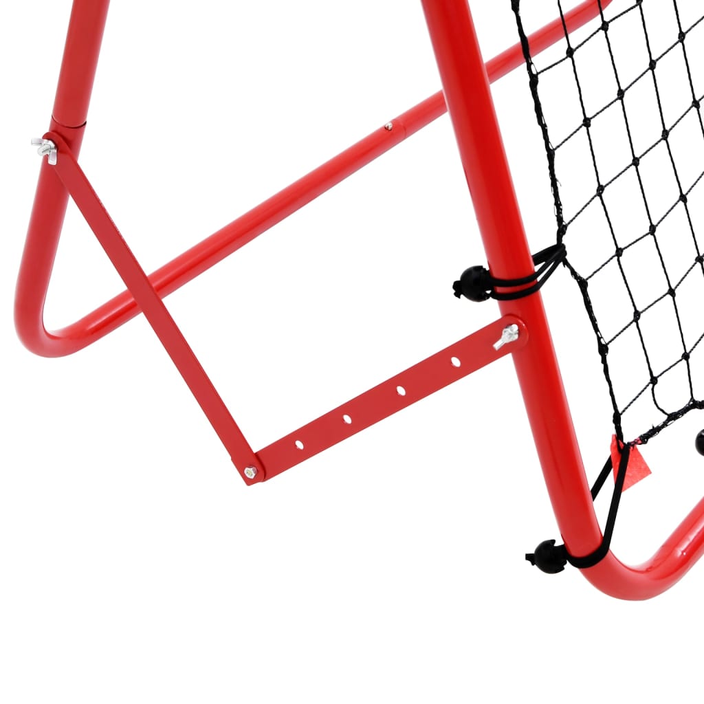 vidaXL Filet de rebond de football réglable 100x100 cm