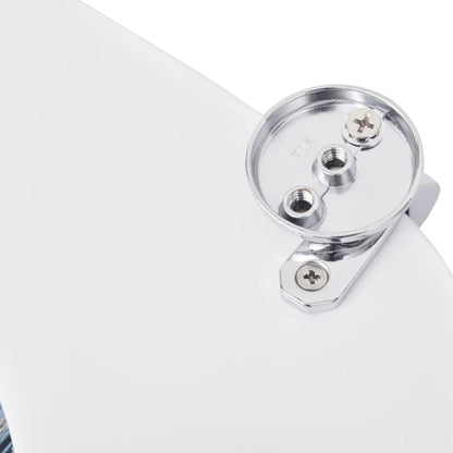 vidaXL Siège de toilette avec couvercle en MDF Design de vieux bois