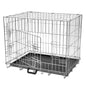 vidaXL Cage métallique et pliable pour chiens M