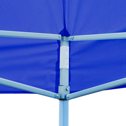 vidaXL Tente de réception pliable bleue 3 x 6 m