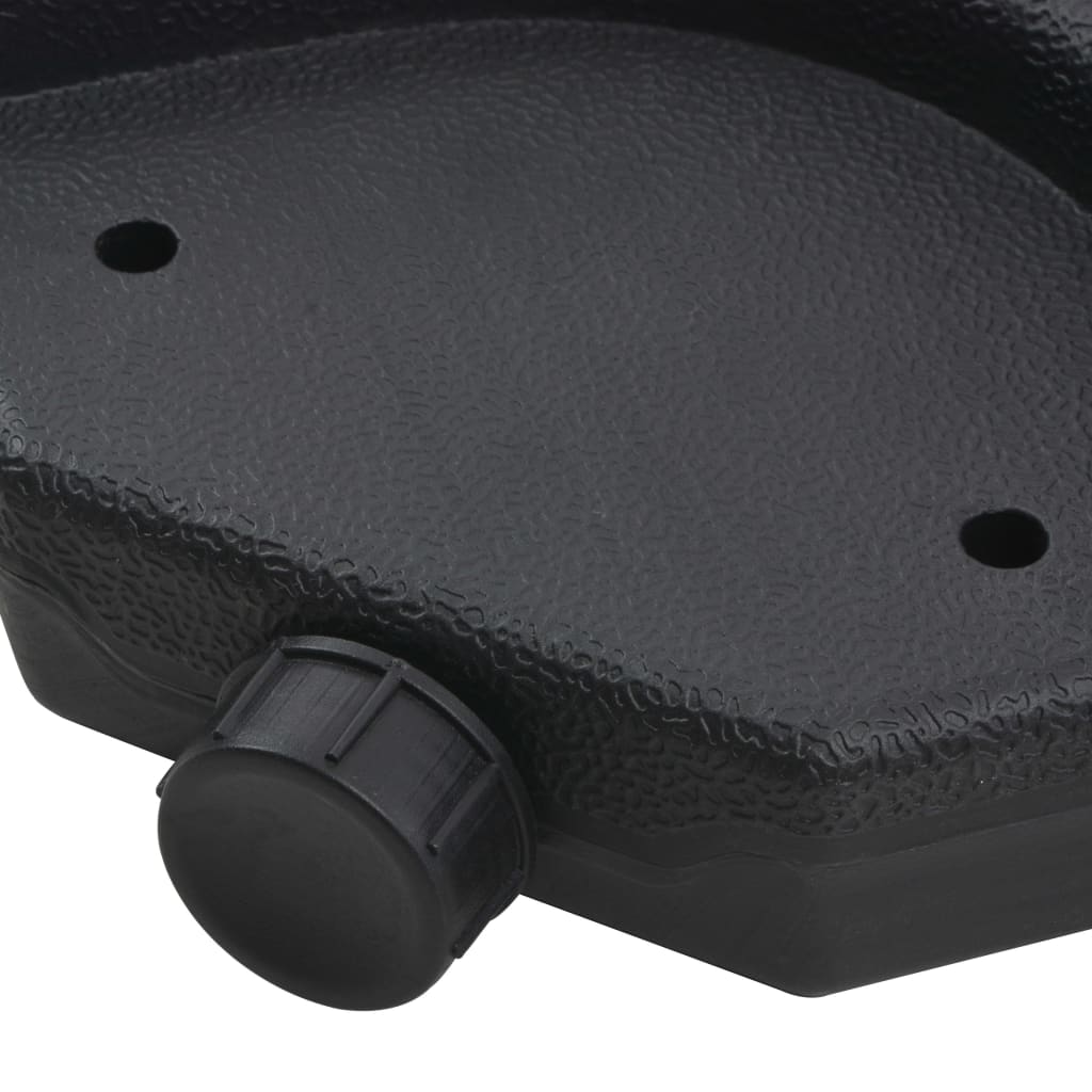Base de parasol portable Sable/Eau 60 L
