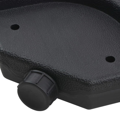 Base de parasol portable Sable/Eau 60 L