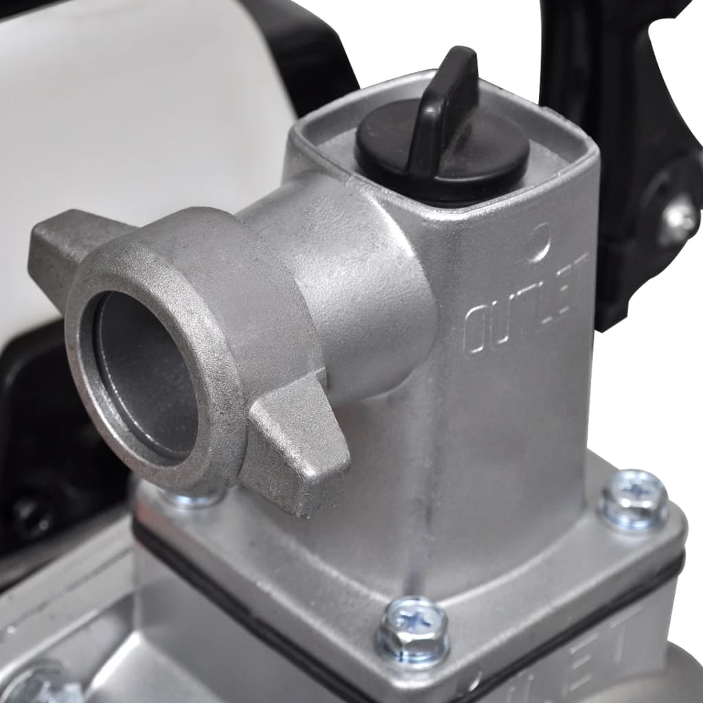 vidaXL Pompe à eau à 2 temps à essence 1,2 kW 0,95 L