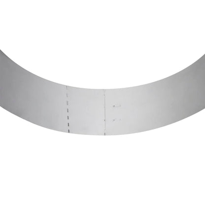 vidaXL Clôture de pelouse flexible 20 pcs Acier galvanisé 100x14 cm