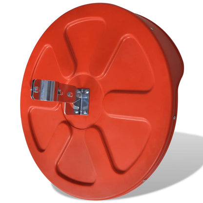 vidaXL Miroir de trafic convexe Plastique Orange 60 cm