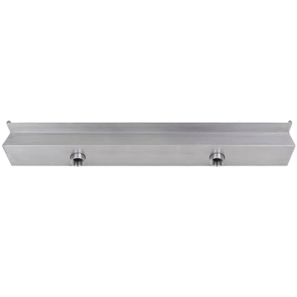 Lame d'eau rectangulaire à LED 90 cm en acier inoxydable pour piscine
