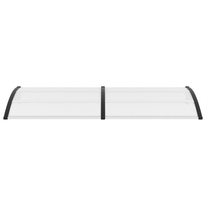 vidaXL Auvent de porte 240 x 100 cm PC