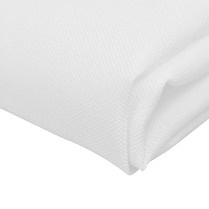 vidaXL Serviettes de table 25 pcs Blanc 50x50 cm