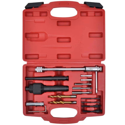 vidaXL Kit d'outils d'extraction bougie de préchauffage 16 pcs