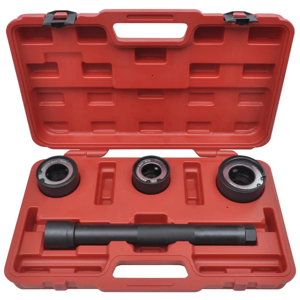 vidaXL Ensemble d'outils d'extraction de tige 4 pcs